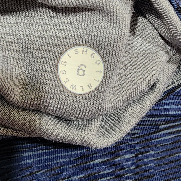 Lululemon Wunder Under Hi-Rise Tight Blocked Luxtreme 28" Size 6 Battleship Blue - Picture 7 of 8